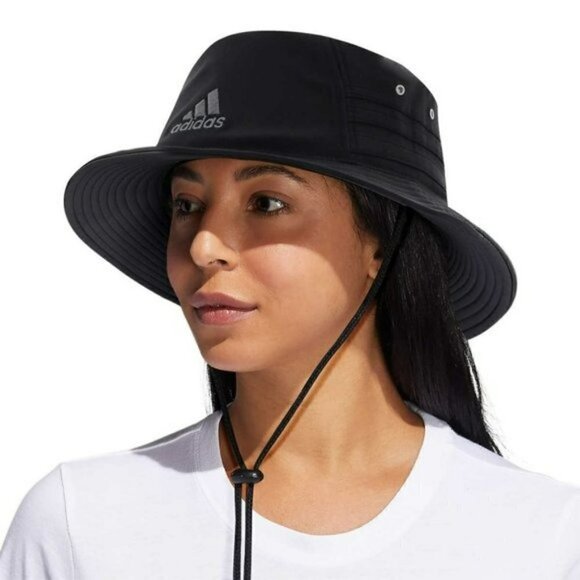 NWT Adidas Aeroready Unisex Lightweight Moisture Wicking UPF 50 Bucket Sun Hat - Picture 10 of 10